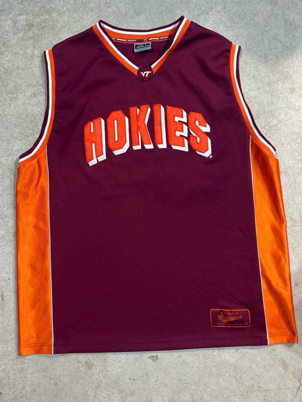 Colosseum Kids Bottoms Maroon with Orange Trim